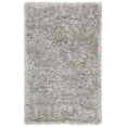 thumbnail image 2 of SAFAVIEH Atlantic Kennedy Solid Wool Shag Area Rug, Silver, 4' x 6', 2 of 11