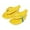 Yellow, variant on Unisex Banana Flip Flops for Women Men Cloud Slides Sandals Pillow Non Slippers Bathroom Shower Slippers Shoes Yellow 8