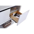 thumbnail image 6 of Laviva Alto 36" Wood Cabinet with Marble Countertop in White/Black Wood, 6 of 10