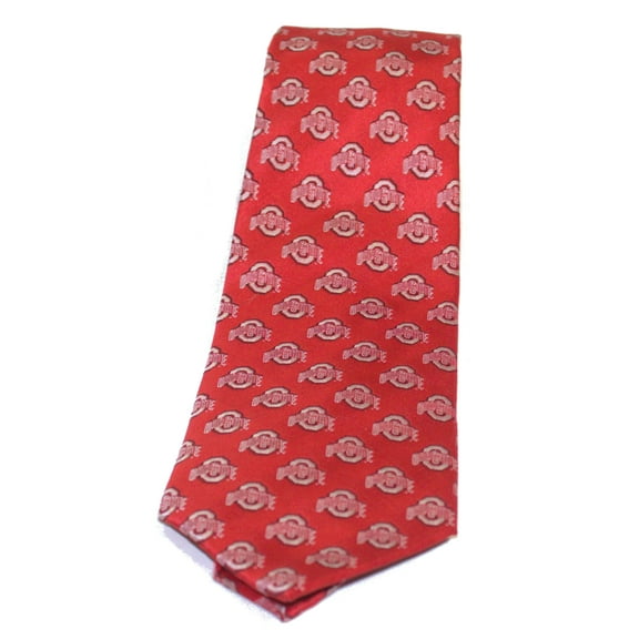 Ohio State Buckeyes Repeating Primary Necktie - Donegal Bay - Unisex - One Size