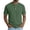 Army Green, variant on Men's Henley Shirt Chevron Texture Round Neck Lightweight T-Shirts Street Style Big and Tall T-Shirts