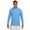 Blue, variant on Men's Cooling Performance Long Sleeve T-Shirt - N3165