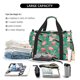 thumbnail image 5 of Easygdp Tropical Flamingo Bolsa de Gimnasio, Bolsa de Viaje Duffel, Bolsa de Fin de Semana con Compartimentos, Bolsa de Mano para Noche, 5 of 7