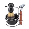 thumbnail image 3 of Manual Shaving Kit, Durable 4 In 1 Shaving  Set, Bathroom For Men, 3 of 8