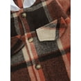 thumbnail image 6 of Aunavey Toddler Baby Boy Girls Hoodie Plaid Flannel Hooded Long Sleeve T-Shirt Tops Kid Clothes 1-6T, 6 of 8