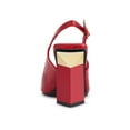 thumbnail image 4 of Ninety Union JANE Metal Heel Cap Toe Slingback, Red, 10, 4 of 5