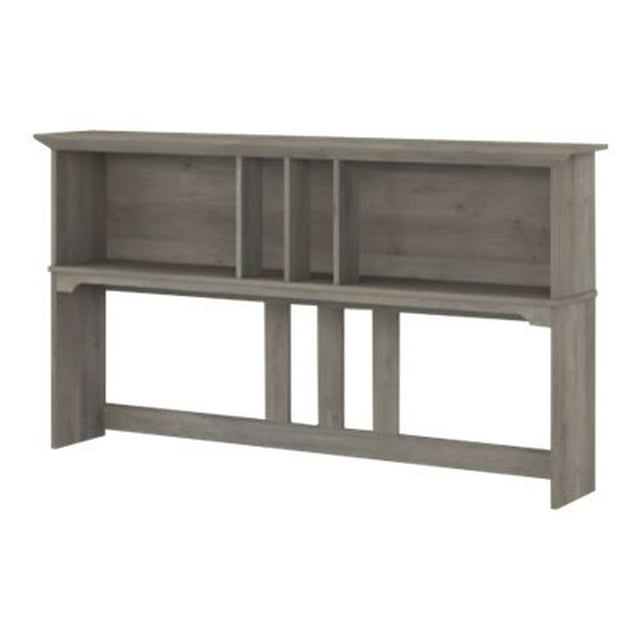 Bush Furniture Salinas - Desk hutch - driftwood gray