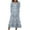 Blue, variant on Cavosen Women's Fall Dresses Long Sleeves Orange Maxi Dress High Waist V-Neck Calf Length Long Dress Floral Print Casual Trendy Dress Party Vacation Fall Winter Clothes S