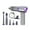 gunmetal gray/purple, variant on Bpyeka Car Vacuum Cleaner Brushless High Power Super Strong Three Gears Adjustable Power Display Handheld Blowing Suction -one Home and Car -use,Stick Vacuums,Home Essentials