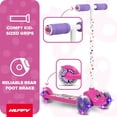 thumbnail image 4 of Huffy Minnie Mouse 3-Wheel Toddler Scooter, Ages 3+, Pink, Kids, Girls, 4 of 10
