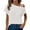 White, variant on Womens Summer Tops Tops Women Athletic Womens Stripped Tee Women Base Layer Long Sleeve round T Shirt Ladies Casual Long Sleeve Shirts Extra Large Shirts Medium Shirt Ladies Work Out T L