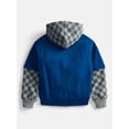thumbnail image 2 of Sega Sonic The Hedgehog Boys Layer Look Embroidered Hoodie, Sizes XS 4/5-XL 14/16, 2 of 3