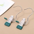 thumbnail image 3 of Tyidzon 5Pcs Clothes Pins Stainless Steel Portable Hanging Clips for Clothes, Laundry Hooks Space-Saving Clothespins for Jeans, Hats, Boot Holder, Hanging Clips, 3 of 7