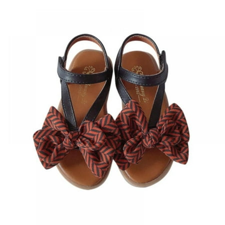

Big Girls Fashion Bow Sandals Summer Shoes
