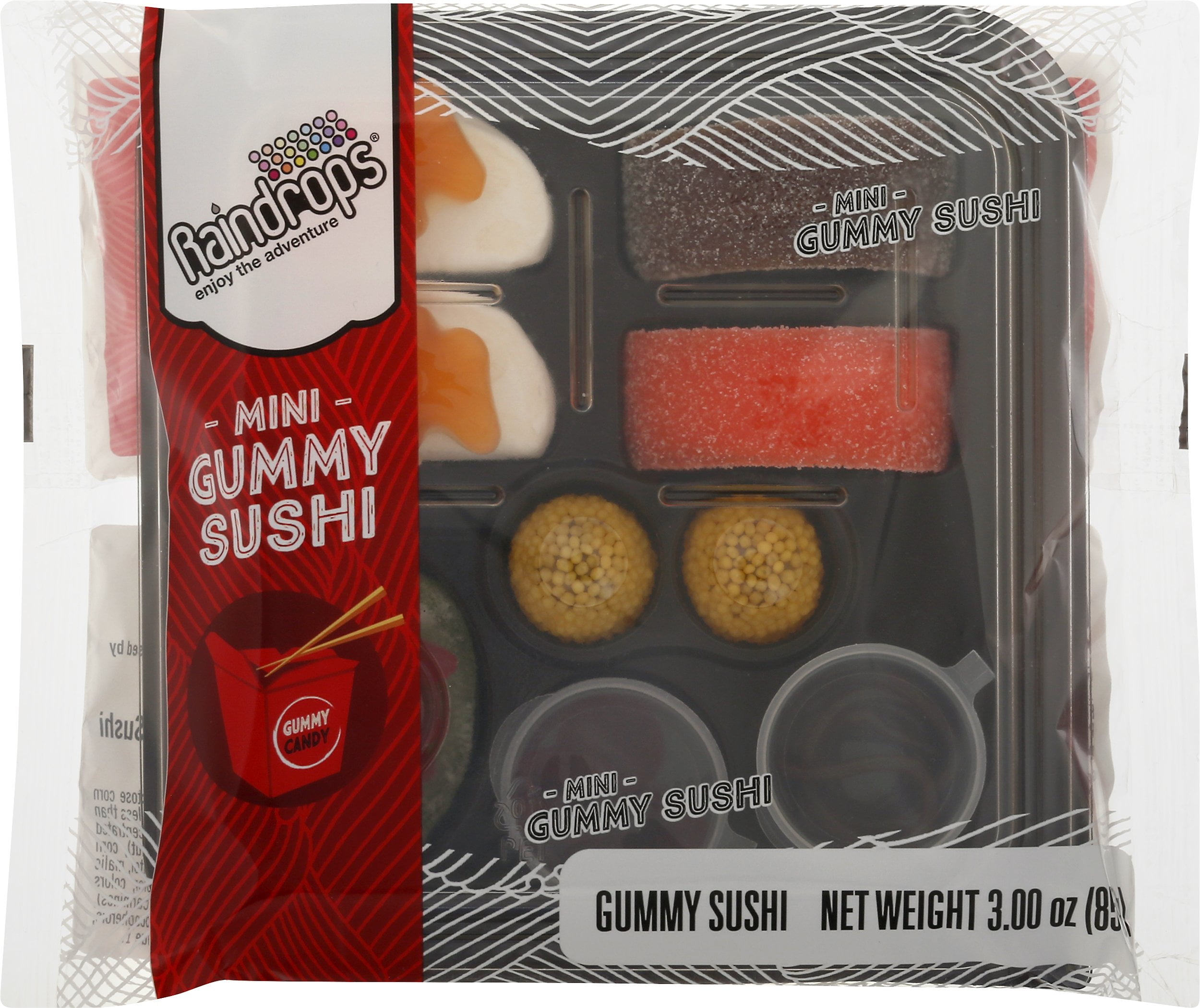 Raindrops Candy Sushi Mini Bento Box 9 Piece - World Market