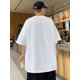 thumbnail image 2 of PRIVATINKER Graphic Men's T-Shirt - Casual Black Cotton Tee with White Lettering, Short Sleeves, Round Neck, Loose Fit, Machine Washable - Ideal for Casual Attire, Casual Sporty Tee, Summer Gifts, 2 of 6