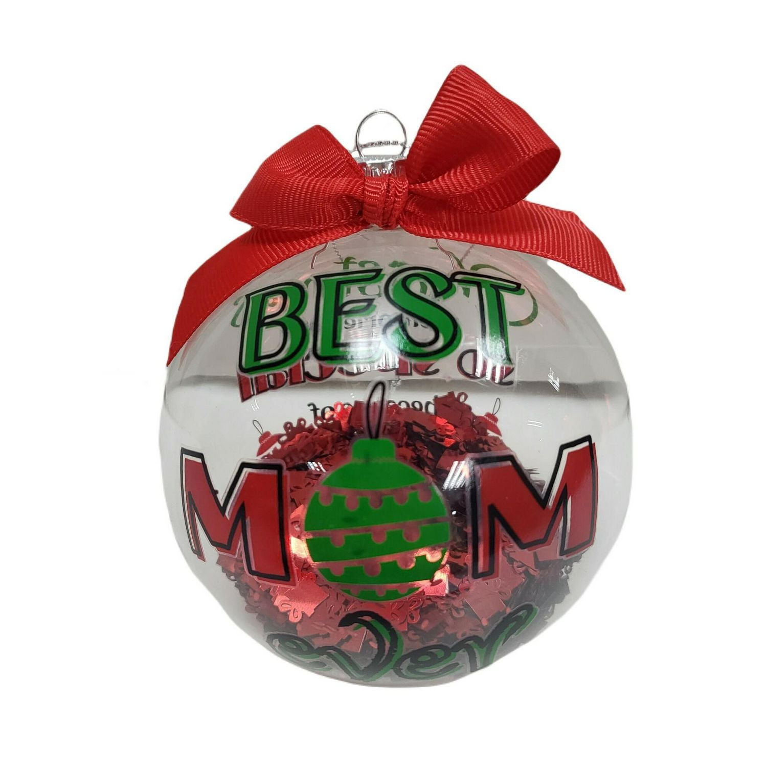 « La meilleure maman de tous les temps» Ornement de Noël à collectionner, 4 po, Temps des Fêtes « La meilleure maman de tous les temps»