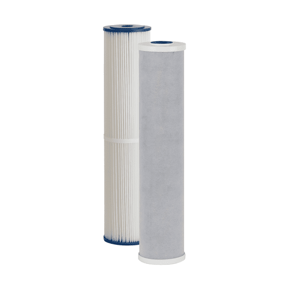 Kind Water Systems 5-Micron Sediment & Carbon Replacement Filters – Fits Kind & Evo E-1000/E-3000 Whole House Water Systems