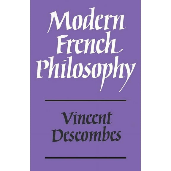 Modern French Philosophy, (Paperback)