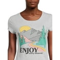 thumbnail image 4 of Enjoy Nature Juniors' Graphic T-Shirt with Short Sleeves, 4 of 5