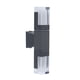 thumbnail image 1 of Aplique de pared moderno, 110-240 V, blanco cálido, 7 W x 2, resistente al agua para dormitorios y pasillos, 1 of 8