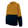 thumbnail image 3 of Sudadera George Talla 16 con Capucha 2 Bloques Negro con Amarillo, 3 of 4