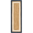 thumbnail image 2 of Indian Handmade Braided Navy Blue & White Boder Natural Jute Area Rug, Home Décor Rug, Jute Rug for Bedroom, Dining Room, living room, Doormat Rug Size - 2.6' x 9' (78 cm x 270 cm), 2 of 5