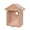 Brown, variant on XINGAG Window Bird Feeder Bird House for Outside with Strong Suction Cup, See Through Window Birdhouse for Viewing Inside, Wooden Bird Nesting Box for Bluebird Finch Chickadee Outdoors