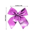 thumbnail image 3 of Fmbmuo 12pc Christmas Ornaments Hanging Shatterproof Tree Decorations 5.5cm Mini Butterfly Knot Thanksgiving Fall Keepsake Ornaments Decorations, 3 of 7
