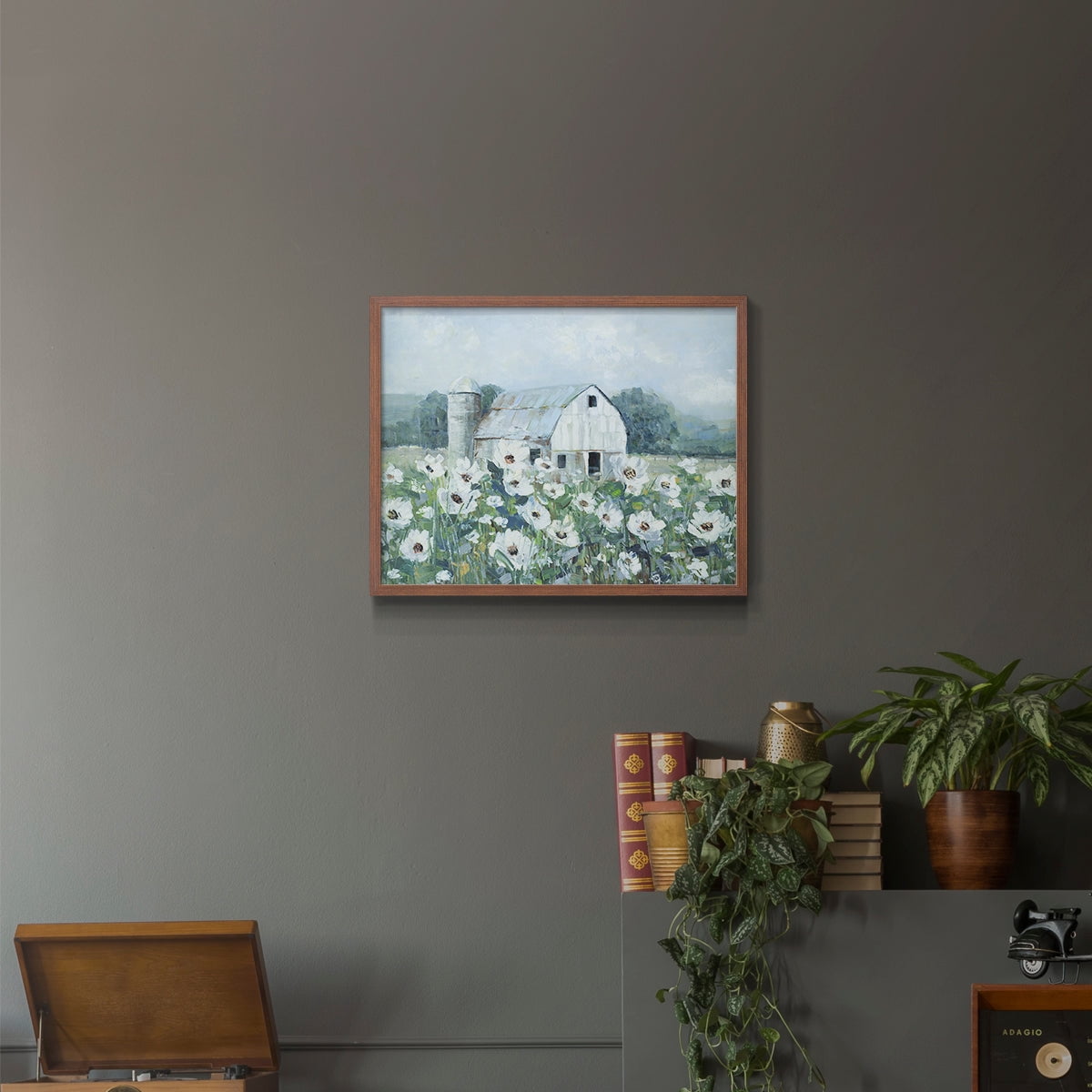 Dream Fields by Sally Swatland - Restickable Framed Giclée Print