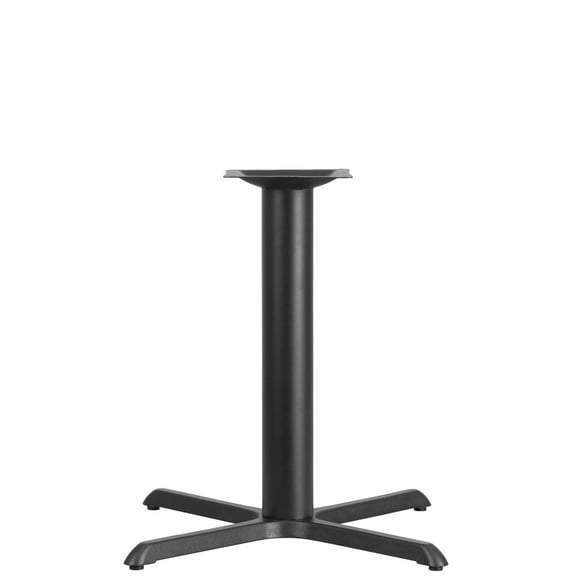 Flash Furniture Beverly 33'' x 33'' Restaurant Table X-Base with 4'' Dia. Table Height Column