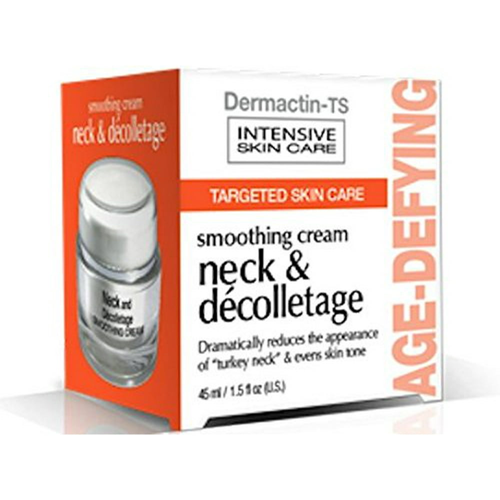 DermactinTS AgeDefying Neck & Decolletage Smoothing Cream 1.5 oz