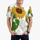 thumbnail image 1 of Balery Plump Sunflower And Sketch Camisa Polo de Hombre con Estampado, de Manga Corta y Tejido Medio, Camisa Tipo Golf Polo-Medium, 1 of 6