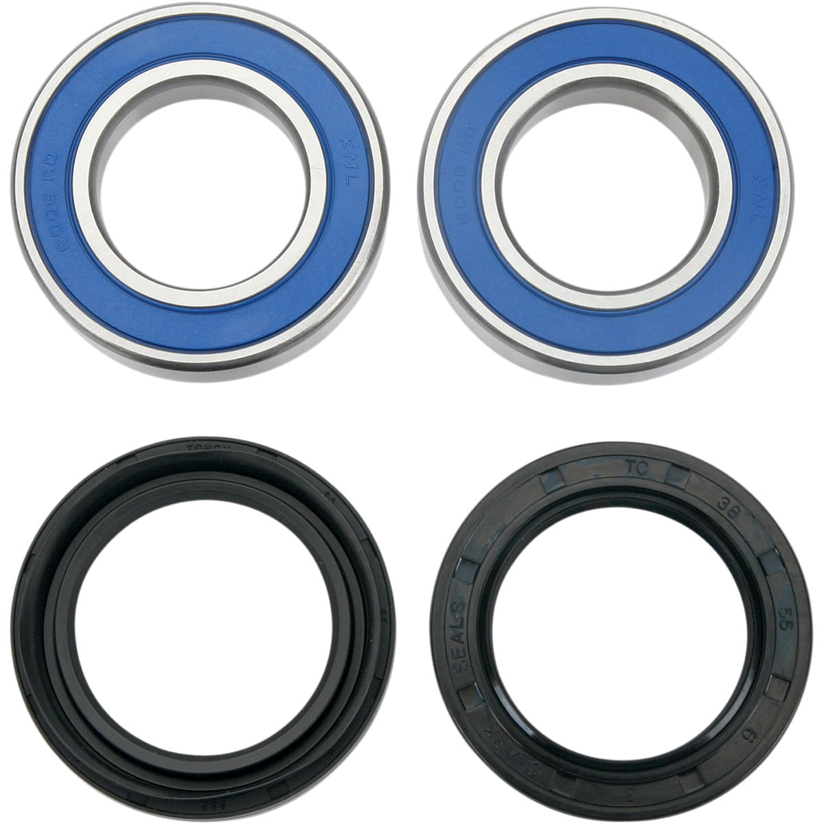 NEW ALL BALLS 1995-2005 Yamaha 350 Wolverine 4x4 FRONT WHEEL BEARINGS//Seals