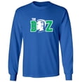 thumbnail image 1 of LONG SLEEVE BLUE Seahawks Brian Bosworth The Boz T-shirt ADULT, 1 of 1