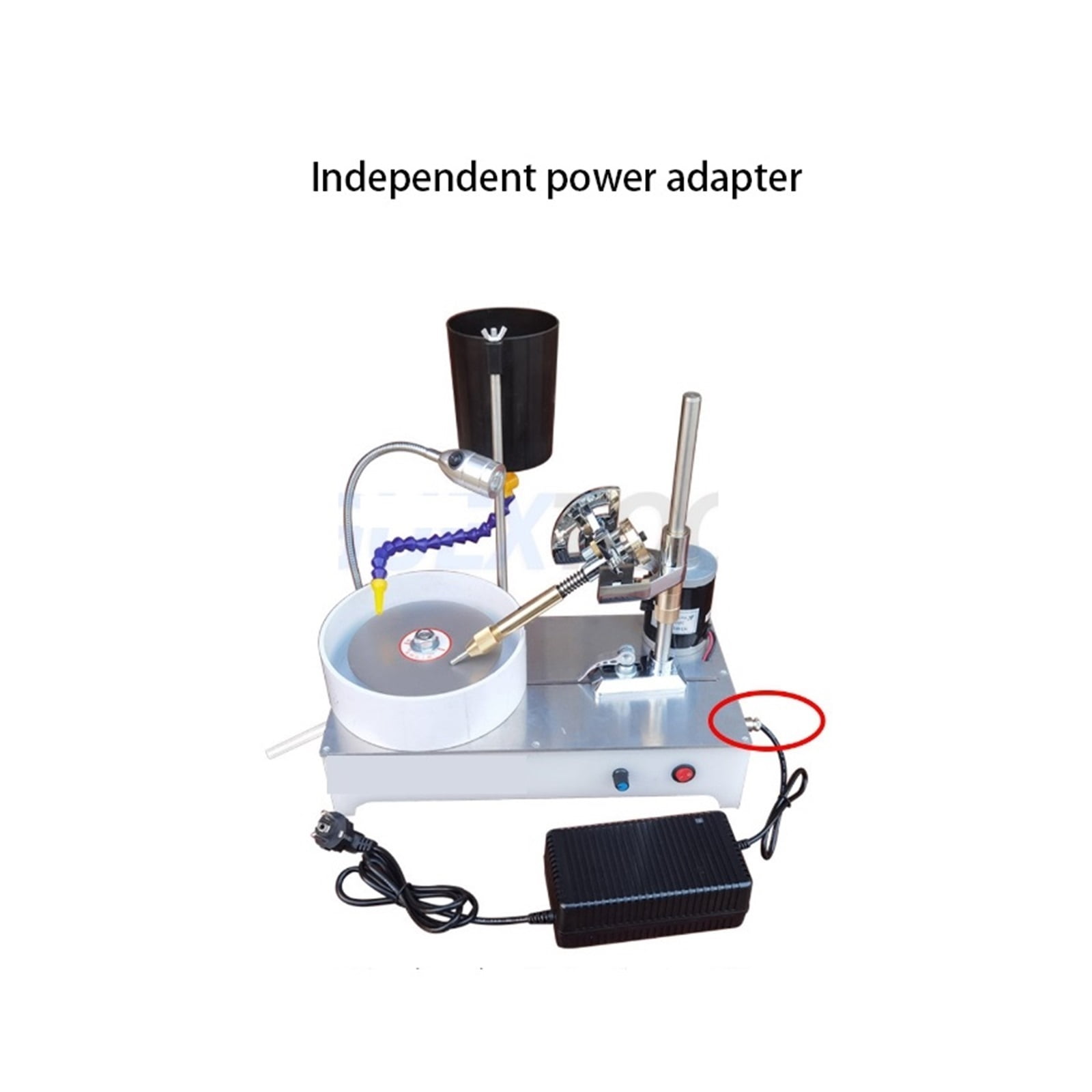Precision Jewelry Stone Polishing Machine Molding Machine DC Continuous Speed Angle Grinder