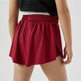 thumbnail image 3 of ATAIKU 5-12Y Girls Butterfly Shorts Flowy Athletic 2 in 1 Cheer Tennis Skirt Shorts Running Dance Preppy Kids Clothes, 3 of 6