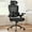 Black-B, variant on Ergonomic Office Chair, Mesh Chair with High Back, Lumbar Support, Headrest and Flip-up Armrests, Rolling Work Swivel Task Chairs for Home Office, Black