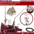 thumbnail image 1 of American Shifter  FMX Shifter Kit Chrome 16 in. E Brake Cable Clevis Trim Kit Dipstick for F2444, 1 of 1