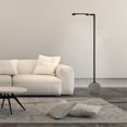 thumbnail image 2 of Henn&Hart 60" Concrete Stone Base Floor Lamp in Black Bronze, 2 of 7