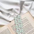 thumbnail image 6 of Kdxio Bunny And Rose Print Metal Tassel Bookmarks,Perfect Gift for Art Lovers and Bookworms Metal Bookmarks for Women, 6 of 8