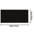 thumbnail image 3 of Awdenio Fire Resistant Fireproof Fiber Protection Floor Grass Outdoor Charcoal Barbecue Fire Pot Mat, 3 of 6