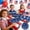 Multicolor, variant on Fmbmuo 10pcs American Flag Patriotic Themed Paper Plates, Disposable Tableware Set , Independence Day July 4th Parties and All Patriotic Decor