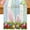Teal Blue, variant on Easter Table Runner 48 Inches Long for Kitchen Dining, Bunny Colorful Eggs Spring Floral Botanical Dresser Scarf Farmhouse, Dining Table Decorations for Wedding/Parties, 13 x 48 In