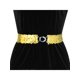 thumbnail image 4 of CINTURONES ELÁSTICOS PARA MUJERES TALLA PLUS INSPIRADOS EN CHIC, CINTURONES AJUSTADOS Y ELÁSTICOS CON DECORACIÓN DE LENTEJUELAS BRILLANTES PARA VESTIDOS 64cm/25.19" ORO, 4 of 6