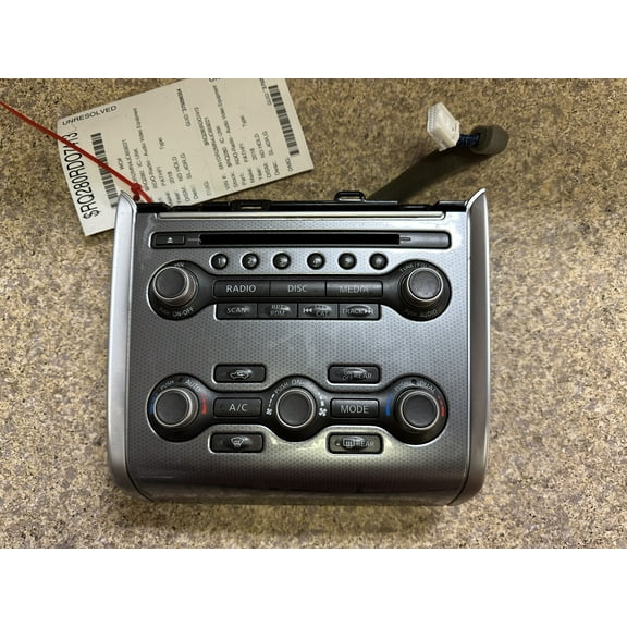 Pre-Owned 17 Nissan Pathfinder AM FM Radio Control Panel w/ Climate Controls OEM LKQ (Good)