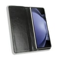 thumbnail image 5 of Mantto Case Wallet for Samsung Galaxy Z Fold 6, Premium PU Leather Cover with Magnetic Clsoure [RFID Blocking] [Durable Shockproof] [Card Slot] Viewing Stand Flip Folio Phone Case, Black, 5 of 7