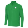 thumbnail image 2 of Men's-Antigua Kelly Green Miami Dolphins St. Patrick's Day Intent Quarter-Zip Pullover, 2 of 4