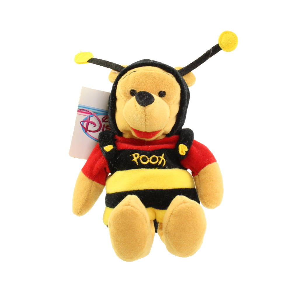 Disney Mini Beanbag Winnie The Pooh Baseball Bee 8 Inch Plush Collectible for sale online 