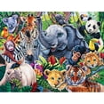 thumbnail image 2 of MasterPieces Safari Friends 100 Piece Kids Jigsaw Puzzle - Wildlife Adventure - 11.5"x15", 2 of 6
